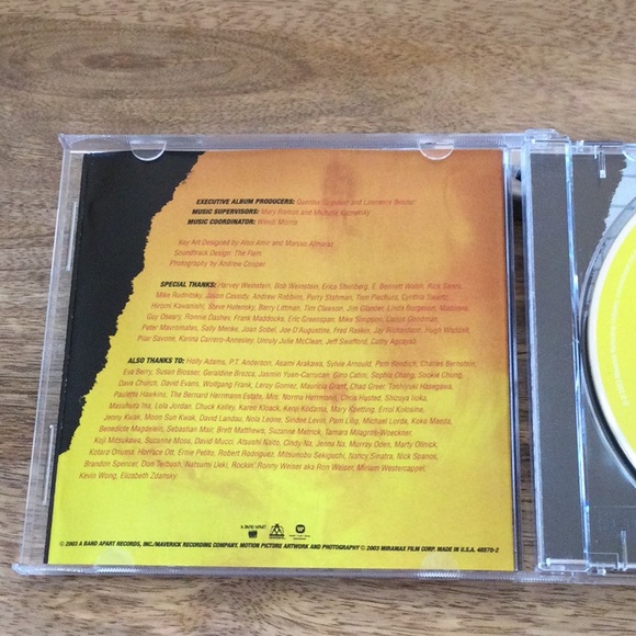 Kill Bill Vol 1 Movie Soundtrack CD - Picture 3 of 5